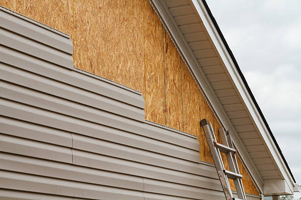 Professional Emergency Siding Repair technician working in Windsor, SC